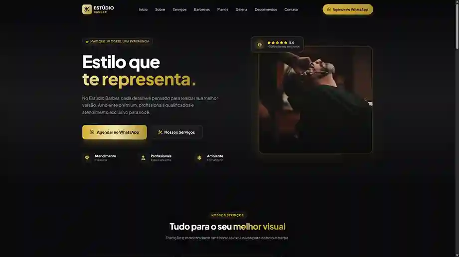Barbearia - Estúdio Barber